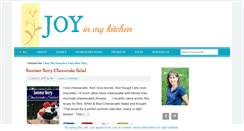 Desktop Screenshot of joyinmykitchen.com